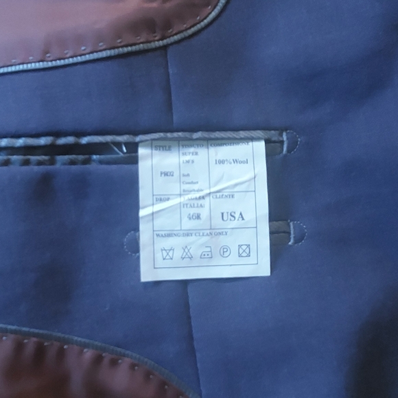 100% Wool Jacket 46R - Picture 8 of 16